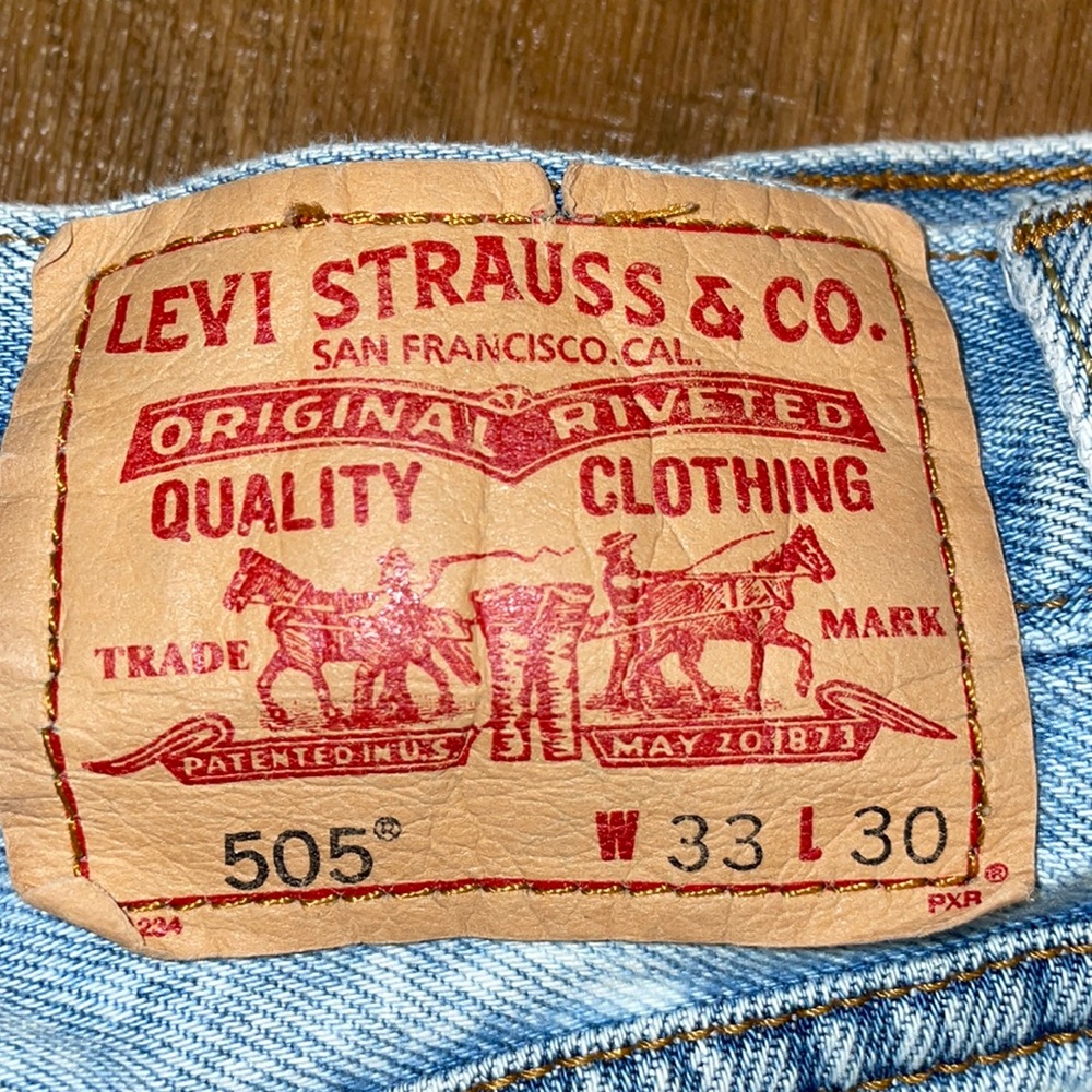 Levi Strauss & Co. Custom Ripped Jean Shorts